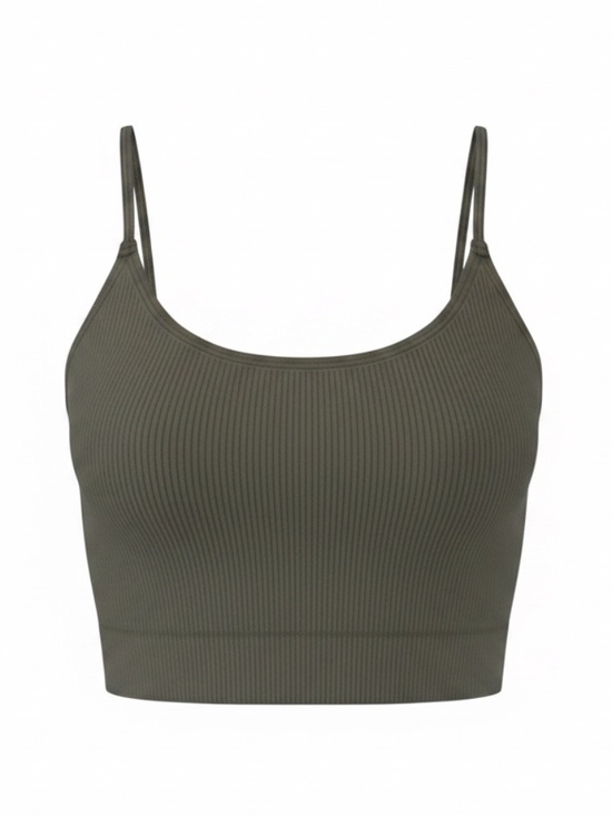 Sunday Best Tops - Aritzia Sunday Best SinchSeamless Cami Tank - Green - Small